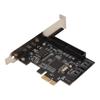 PCIe 2.0 SATA Card 2 Ports 40pin Interface 6.0 Gbps 3.0 Gbps 1.5 Gbps SSD PCI E To SATA Expansion
