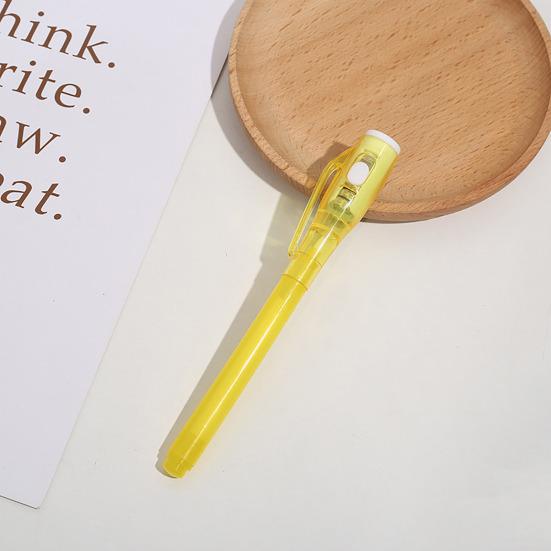 2 шт., ручки с невидимыми чернилами и УФ-светом, креативное письмо, забавный маркер для секретных сообщений, волшебная чернильная ручка, детские принадлежности