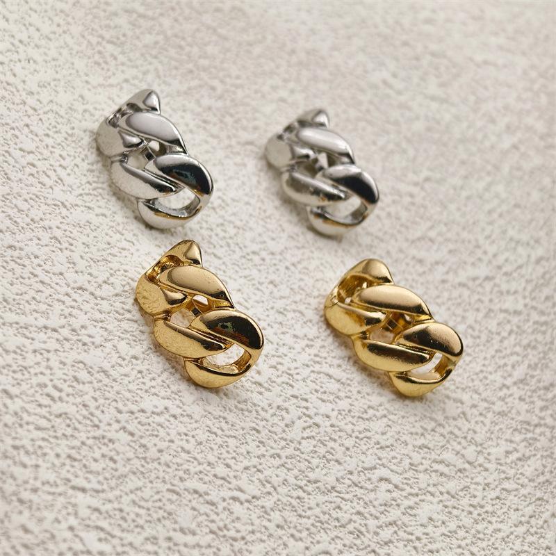 Нет проколов ушей Цепочки для ушей Серьги-петли Клипсы для ушей Простые серьги