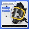 Anti-Gas Full Face Mask with Wide View PC Screen, Durable Silicone for Dust/Gas Protection