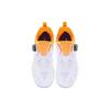 Li Ning Mage ESS износостойкие дышащие низкие кроссовки для настольного тенниса унисекс Белый Оранжевый APTT001-2