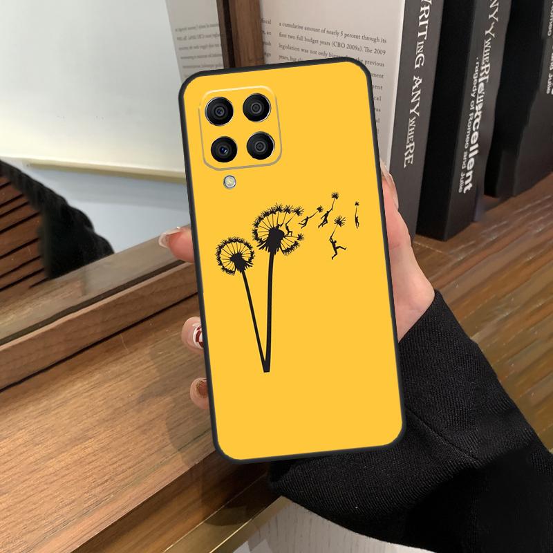 Чехол с изображением одуванчика для Samsung Galaxy M32 M52 M12 M22 M13 M23 M33 M53 M14 M34 M54 M31 M51 M20 M31s M30s