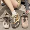Высококачественная обувь для женщин Шнуровка Вулканизированная обувь Повседневная платформа Обувь Zapatillas Mujer Легкие Плоские кроссовки женские люкс