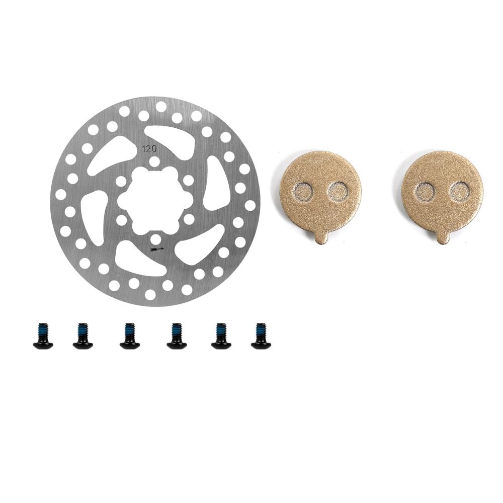 120mm Disc Brake Rotor Brake Pads for Ninebot F3 F3Pro Electric Scooter Brakes Disc Parts Replacement Parts