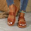 Женские сандалии тренд противоскользящие износостойкие сандалии женские с мягкой подошвой пляжные плоские туфли на платформе женские сандалии де мухер