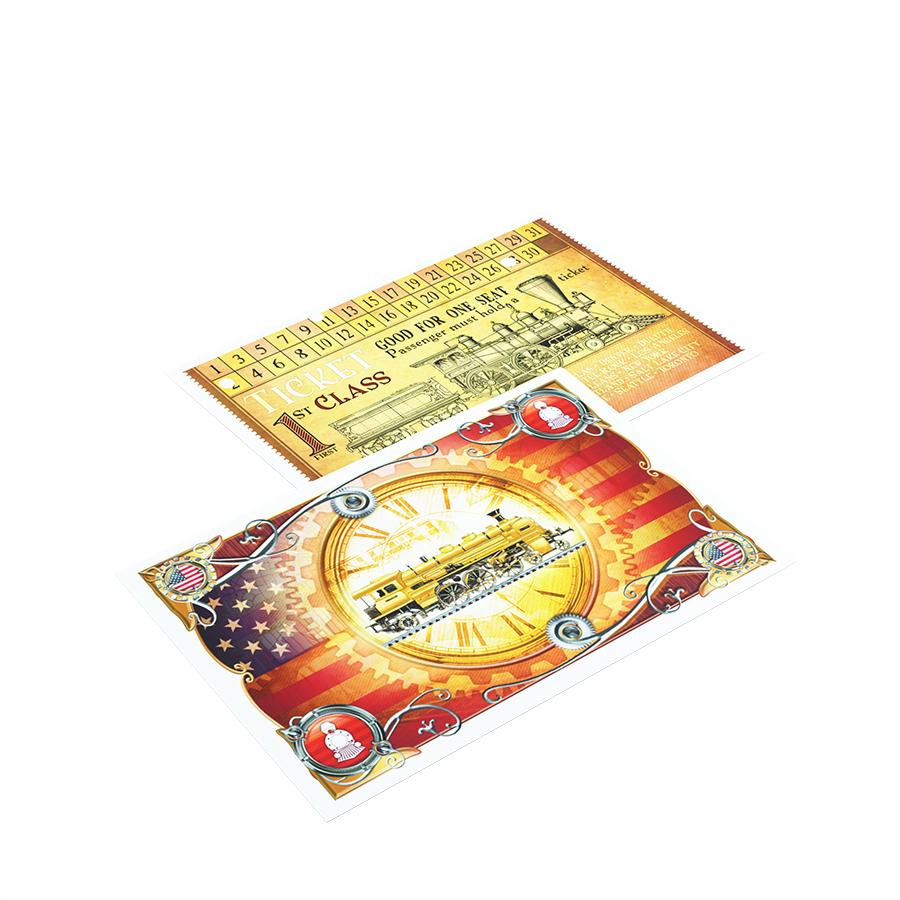 Обложки для билетов Ticket to Ride, 2 типа.