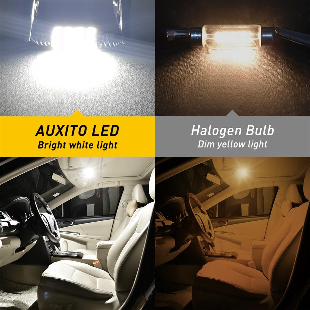 2/4Pcs C5W C10W LED Bulb Canbus 39mm 41mm 42mm LED Interior Reading Light Festoon Auto Dome License Plate Luggage Trunk Lamp