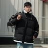 Толстые теплые зимние куртки мужские повседневные ветрозащитные куртки стеганые пальто пуховые парки с капюшоном Harajuku верхняя одежда мужская одежда
