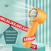 Компактный ручной USB-вентилятор с цифровым дисплеем и долгим сроком службы аккумулятора