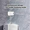 Touchless Automatic Urinal with Accuracy Flushing Control Modern ABS Small Space Saving Structure for Home Commercial
