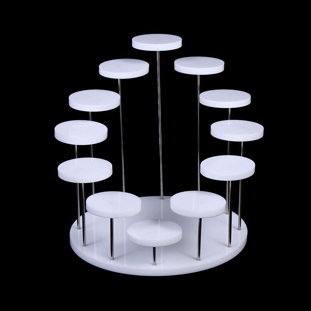 Party Decor Showcase Holder Jewelry Organizer Acrylic Display Stand Storage Rack Cupcake Stand