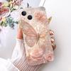 Transparent For iPhone 13 Case Cover Cute Cat Fashion Butterfly Funny Painted Casing A2633 A2482 A2631 A2634 A2635