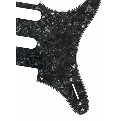Guitar Pickguard for Yamaha Pacifica 112V Style Guitar Pickguard Scratch Plate (4-Ply Black Pearl)