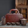 A Complete Set of Travel Tea Sets, Outdoor Kung Fu Tea Sets, Holiday Chinese Business Gifts