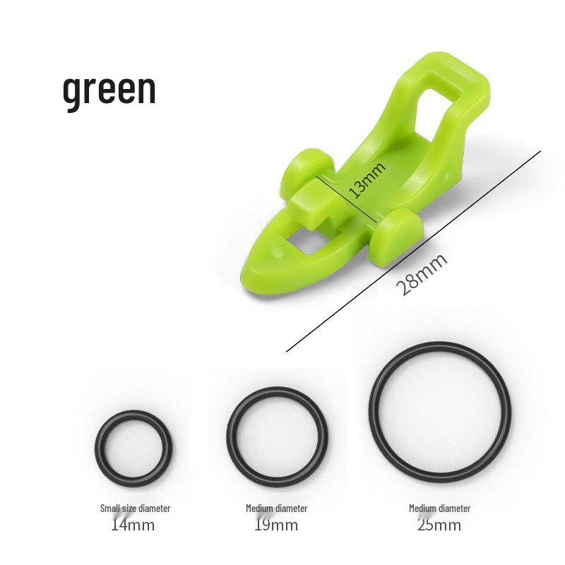 Подвеска для крючков приманки Ike Blade: Тройной крючок для хранения и фиксации рыболовных снастей.