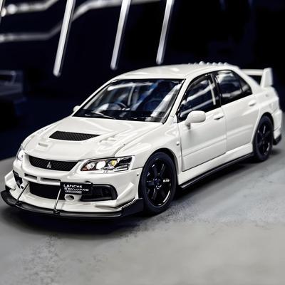 JDM-1:32 Мицубиси Лансер Эволюшн Девятый Супер Гонки Металлический Сплав Литье Под Давлением Модель Машинки Коллекция Для Улицы Хобби Бутик Подарок Мальчику