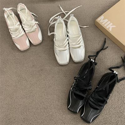 Кроссовки IPPEUM Балетки 2025 Новая обувь Женская Мэри Джейн Балетки