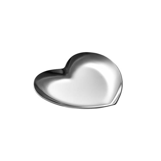 Поднос для ужина круглый, в форме сердца, овальный, пищевой, зеркальный, полированный, десертное полотенце, поднос для хранения украшений, тарелка, товары для дома