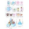 37/38PCS Multicolor Birthday Cake Cutting Toys Playing Role Game Kitchen Toy  Gift