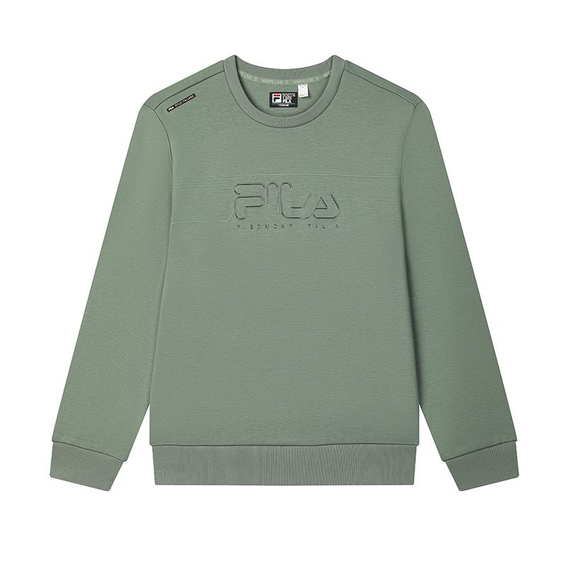 FILA Sweatshirt Men's Dark Gray Green F11M513212FGN