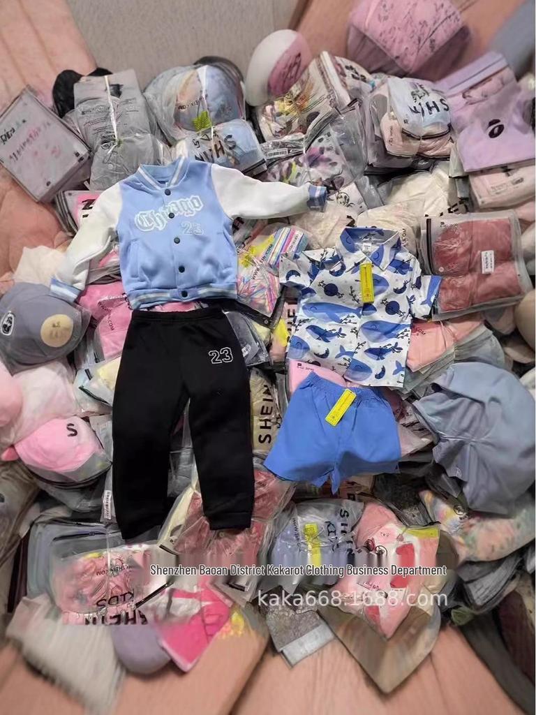 Shein Модный детский комплект-двойка унисекс