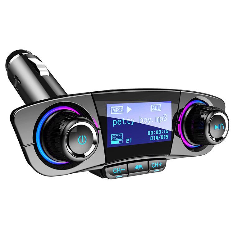 Автомобильный MP3-плеер BT06 с функцией громкой связи и зарядным устройством Bluetooth с многофункциональной и многоязычной поддержкой
