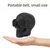 Mini Skull Wireless Bluetooth Speaker - Portable Cartoon Ghost Design with Heavy Bass