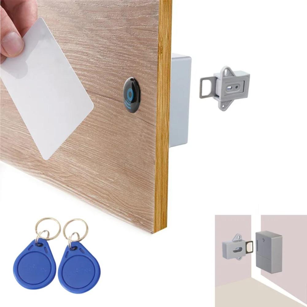 RFID IC-карта Сенсор Умный замок Электронный бесключевой замок для ящика Невидимый сенсорный замок Шкаф