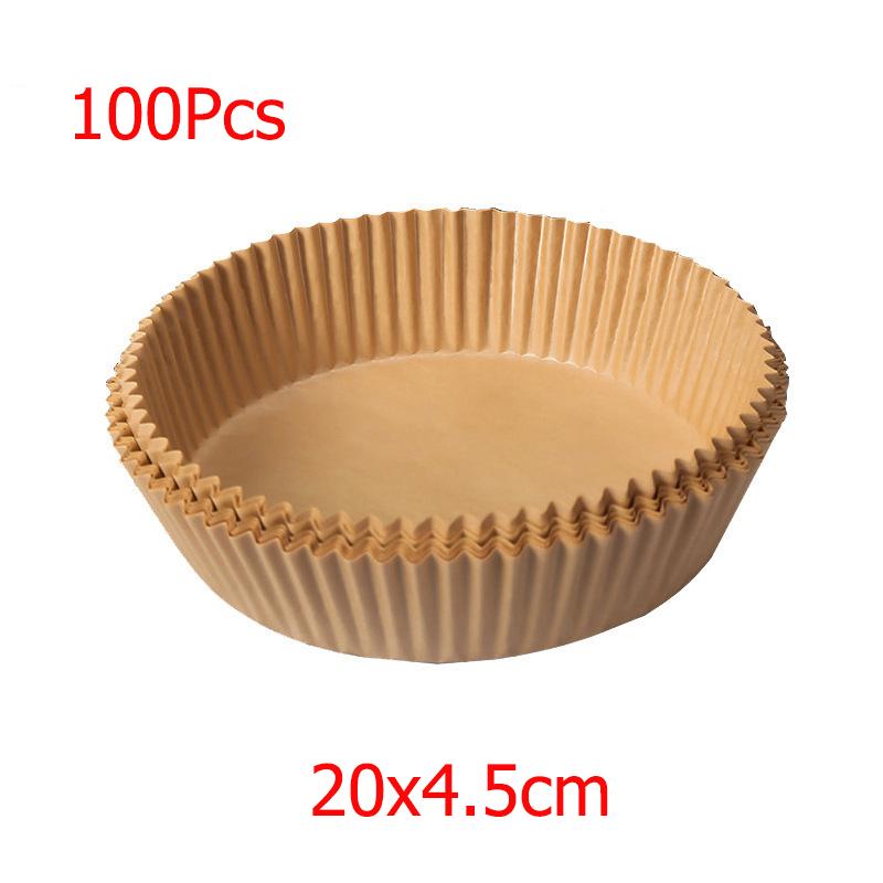 LMETJMA 50 шт. одноразовая бумажная прокладка для фритюрницы с антипригарным покрытием пергаментная бумага для выпечки микроволновая печь бумага JT452