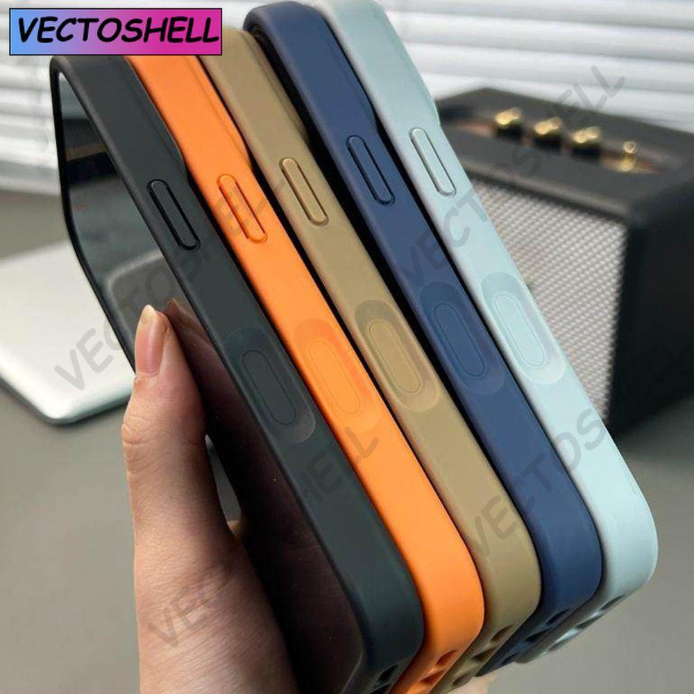 Роскошный Матовый Мягкий Чехол-держатель Magsafe Для iPhone 17 Air 16 15 14 13 12 Pro Max Plus 11 С Подставкой Ударопрочный Бронированный Чехол
