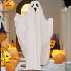 Halloween Ghost Decoration Outdoor Indoor Ghost Stand with String Lights Spooky Ghost Decor for Yard Front Porch Halloween Party Display