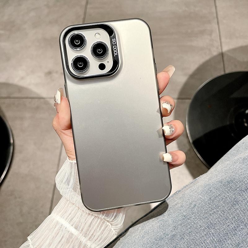 For Samsung S25 S24 S23 Plus S24 Ultra A06 A05s A13 A14 A15 Vivo Y02 Y15 Y16 Y17 Y28 Y27 Colorful Sliver Double Sided Hard Back Soft Edge Phone Case