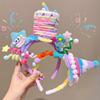 New 1Pc Birthday Party Twisty Hairband, Cute and Whimsical Headwear Hairband, Novel Party Birthday Gift, Photo Prop, Halloween Party Costume