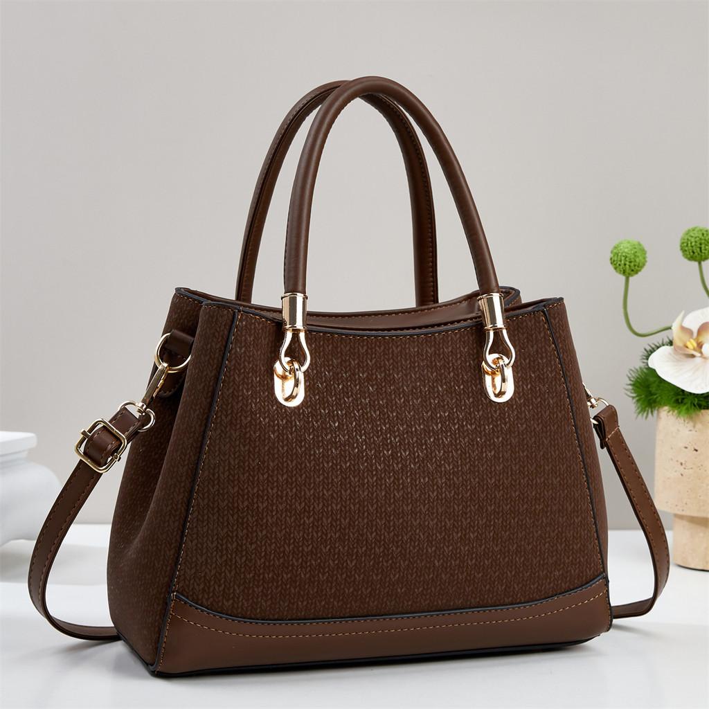 Urban Style Womens Mediumsize Tote With Zipper And Inner Organizer For Daily Commute