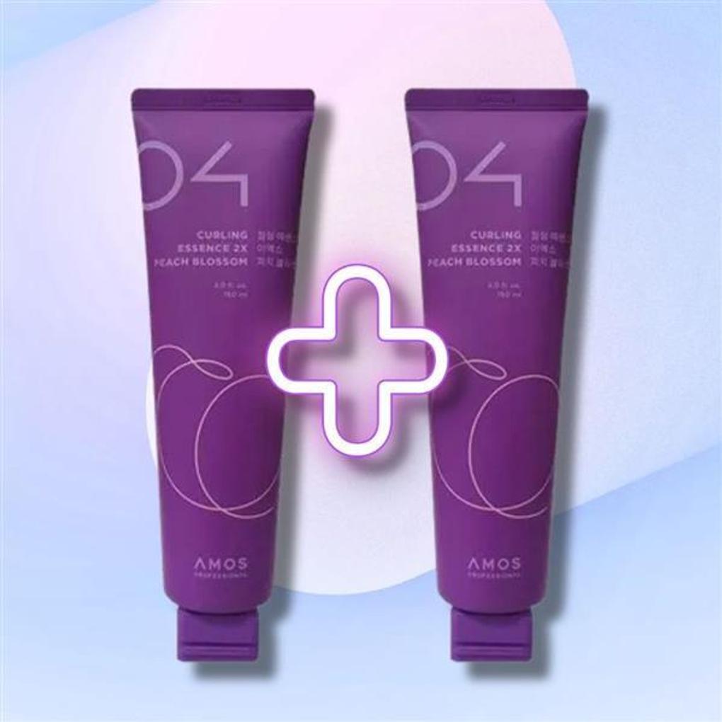 Amos Curling Essence EX Peach Blossom NEW 150 x 2