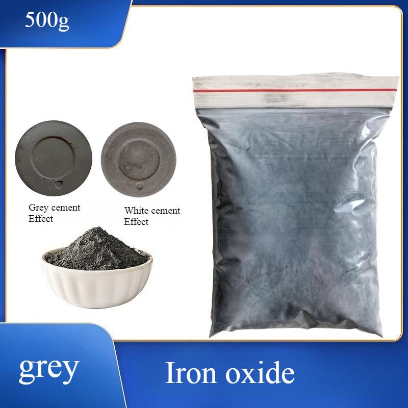 500г/1000г Порошковый пигмент оксида железа DIY Керамические поделки Деревянные доски Поверхность стен и краска Подиум Цемент Подбор цвета