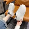 Белые туфли на платформе, женские новые осенние туфли для отдыха на доске, мягкие туфли на дикой природе