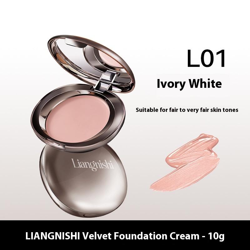 Крем-основа для лица Velvet Repair Крем-пудра для макияжа с эффектом мягкого фокуса Консилер Контроль жирности Водостойкий Потостойкий Фиксирующая крем-пудра для макияжа