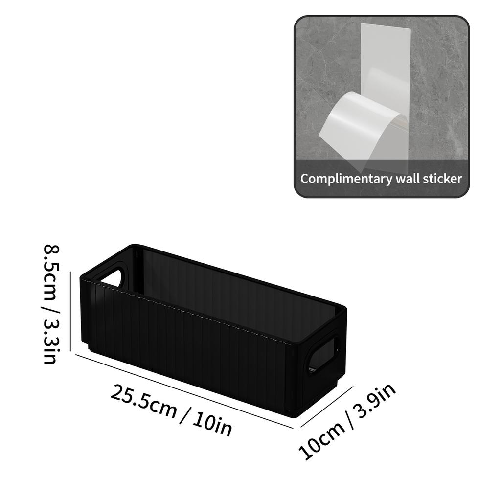 Wall Mounted Folding Plastic Storage Rack Multifunctional Cabinet Organizer Shelf Punch Free Kitchen Storage Organizer