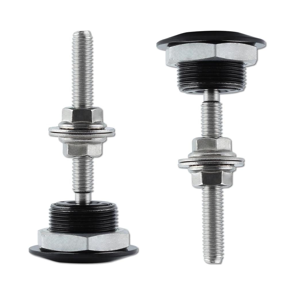 LEONTOOL Hood Pins, Set of 2, Universal Bonnet Pin, Push Type, For Cars, Quick