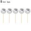 Cake Decoration Ball  Cupcake Toppers Cake Decoration Mini Mirror Disco Ball Light Reflective Glass Ball Wedding Birthday Party