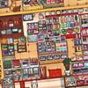 3D Miniature Shop Scene Collection Modern Shop Architecture Stacking Pasting Landscape Sticker Book Scene Game Stickers