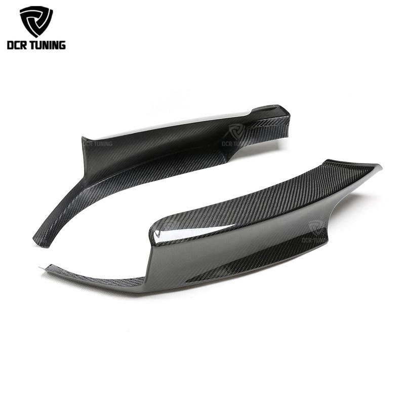 Car Styling Dry carbon M - Performance Front Bumper Lip Splitter For BMW F30 F35 320i 325i Sedan Rear Bumper Splitter 2012 - UP