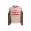Adidas Originals Classic Sport Sweater Unisex Tops Gray Brown IW6287