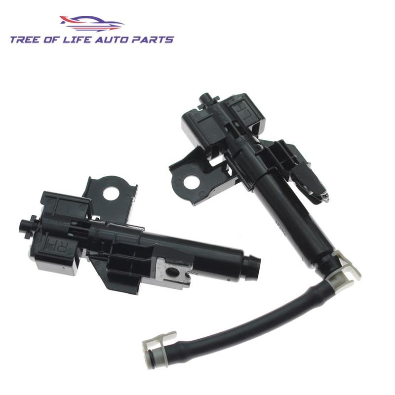For Subaru Forester SJ 2016-2018 Front Headlight Washer Nozzle Headlamp Cleaning Spray Pump+Cover Cap 86636SG371 86636SG350