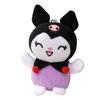 Japanese Style Kuromi Plush Doll Adorable Cute Cartoon Devil Bunny Stuffed Toy