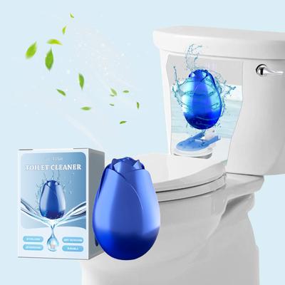 JUE-FISH милый синий очиститель для унитаза Magic с автоматическим смывом очиститель для унитаза помощник синий пузырь для очистки дезодорирует ванную комнату автоматический очиститель для унитаза