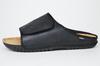 Тапочки с пробковой подошвой Inblu FM002 40 Черные экокожа