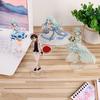 Любовь, спасибо, Sword Art Online SAO, Кирито Казуто Асуна, акриловая модель на подставке