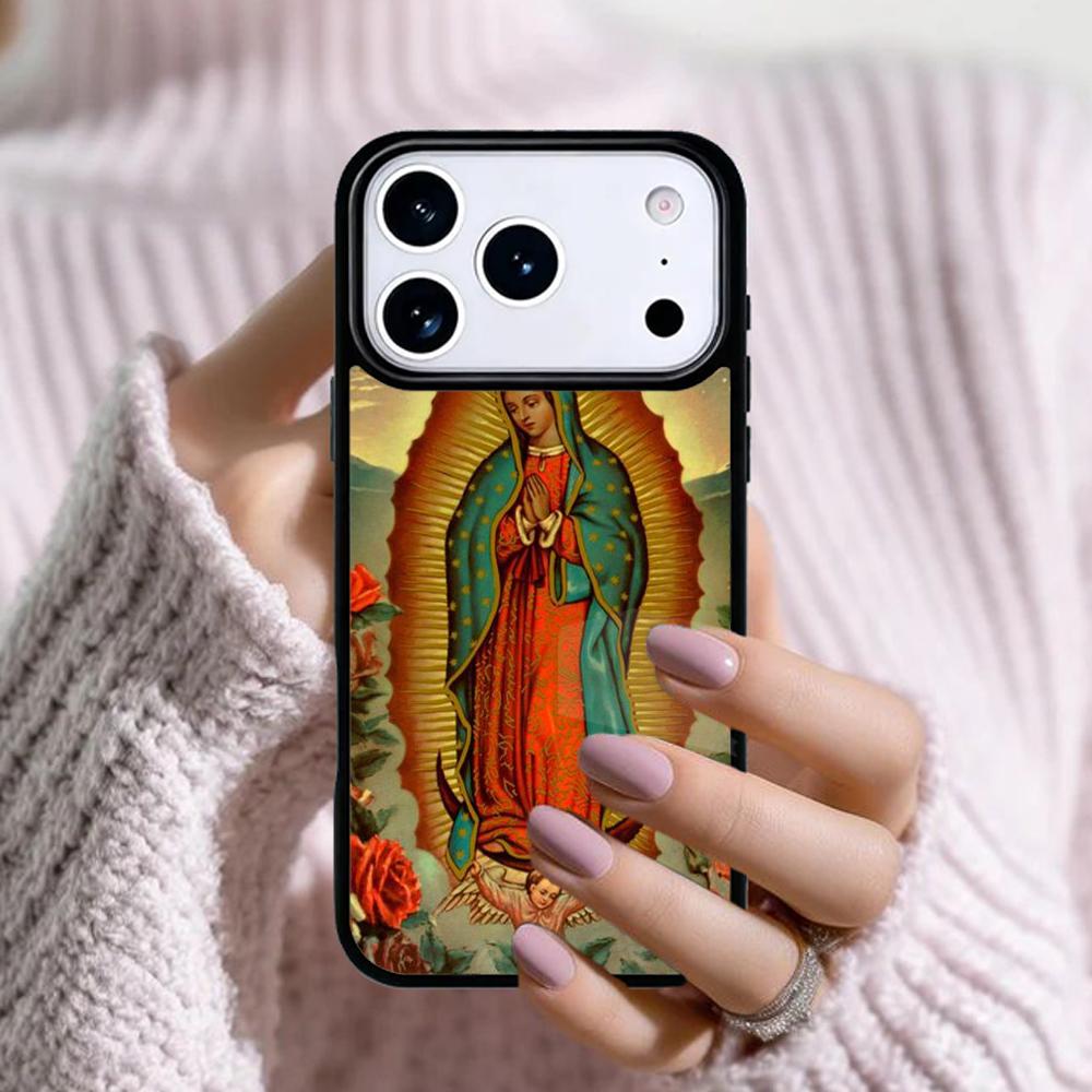 Чехол для телефона Гваделупе Сан-Худос для Apple iPhone 17 Air 16E 15 14 Plus 13 12 11 Pro Max Mini Funda Cover